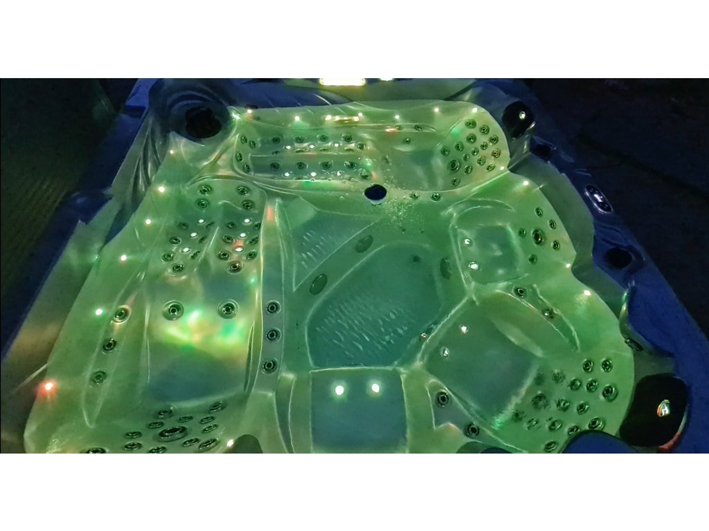 virivka new maximus oyster opal s led osvetlenim atmosfericke svetla pre nocny relax