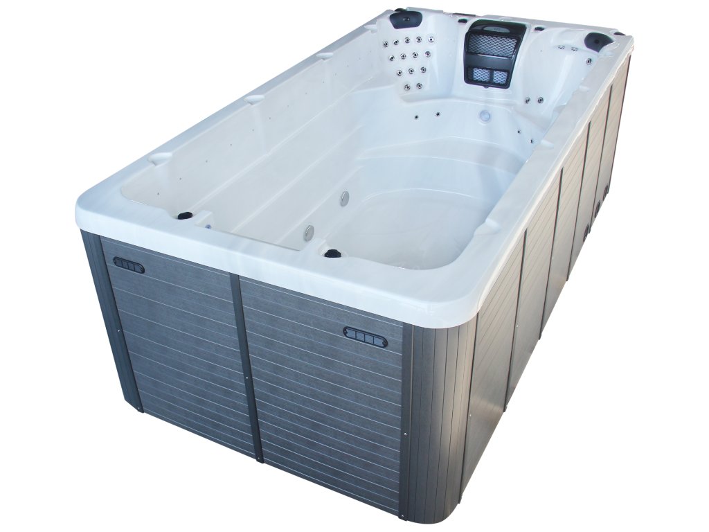 SwimSpa 805 – detail plaveckých nerezových trysiek