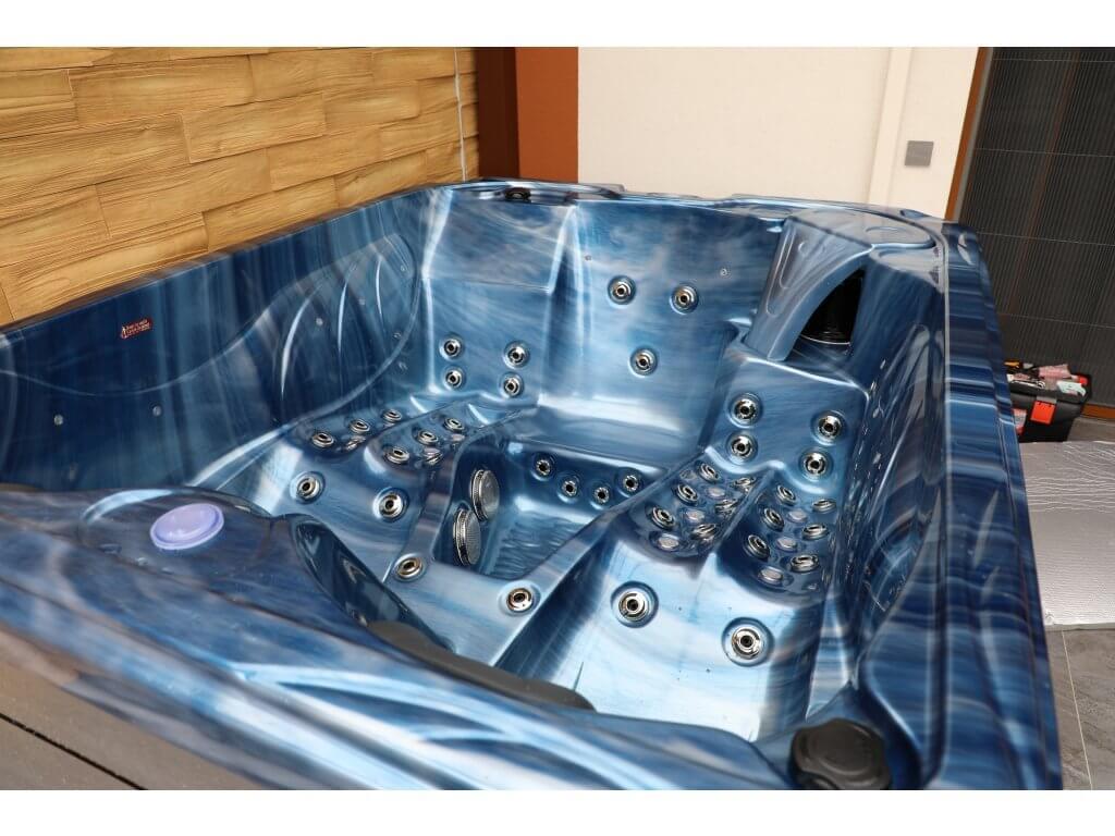 interiér vírivky puma ocean wave ergonomické sedadlá pre komfort a relax
